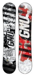 GNU 2014 Carbon Credit Club Collection BTX Snowboard   153 cm  Freestyle Snowboards  Sports & Outdoors