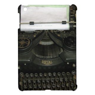 Vintage retro writing machine, typewriter case for the iPad mini