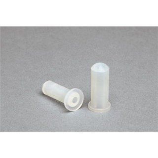 TapeCase Silicone Washer Caps, 0.156in ID x 0.500in flange x 1.000in L   500 (Units/Package) Industrial Sealants
