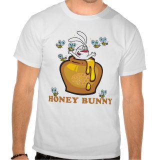 Honey Bunny Easter Kids Tee Shirts