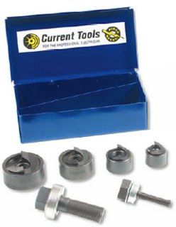 Current Tool 158PM Manual Knockout Sets, 1 1/2 to 1 1/4 Inch   Hand Tool Sets  
