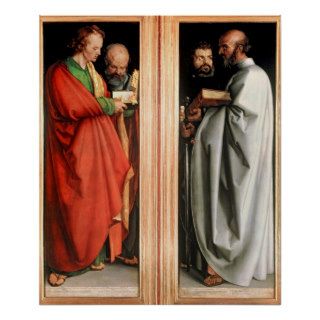 St. John with St. Peter and St. Paul with St. Posters