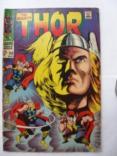 The Mighty Thor, #158 Jack Kirby and Stan Lee Books