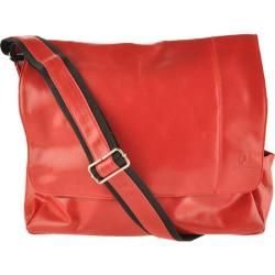 John Cole Collections Ryan Red John Cole Collections Leather Messenger Bags