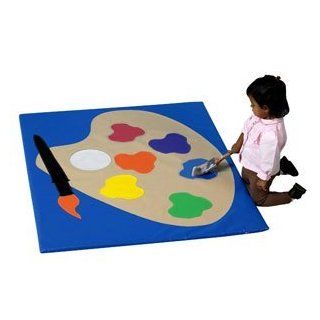 ARTISTS PALETTE MAT Childrens Factory   Area Rugs