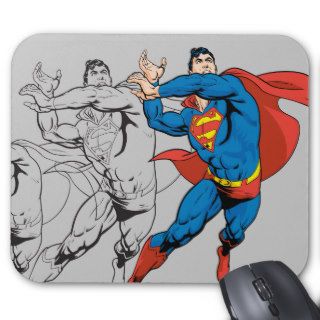 Superman Comic Panels Mouse Pads