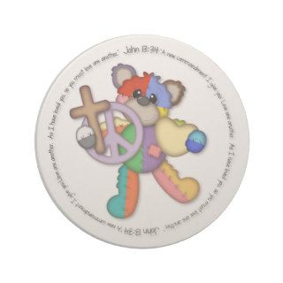 Christian Verse John 13 "Love One Another" Coaster