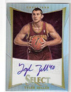 TYLER ZELLER 12 13 Select on card auto Rookie refractor #183 SN#88/199 Sports Collectibles