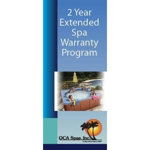 QCA Spas Extended 2 Year Warranty EXW2