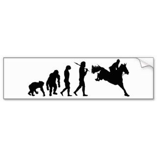 Equestrian Show Jumping riders gift ideas Bumper Stickers