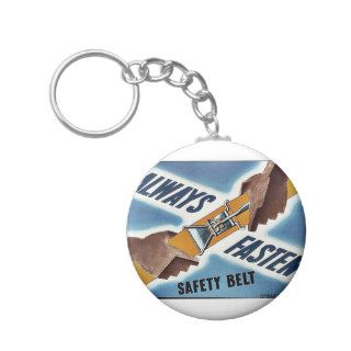 Safety Belt Keychain