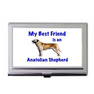 My Best Friend is Anatolian Shepherd Business Card Holder 
