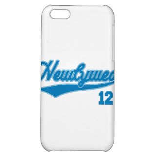 Newlywed 12 (Baseball Script Blue) iPhone 5C Cases