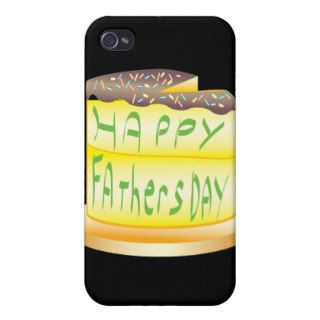 Happy Fathers Day iPhone 4 Cases