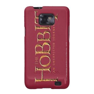 The Hobbit Logo Textured Samsung Galaxy S Covers