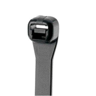 Panduit SG150I C0 Super Grip Cable Tie, Weather Resistant Nylon 6.6, Intermediate Cross Section, Curved Tip, 40lbs Min Tensile Strength, 1.5" Max Bundle Diameter, .040" Thickness, .168" Width, 6.2" Length (Pack of 100) Industrial &