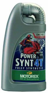 Motorex Power Synthetic 4T Oil   5W40   1L. 171 404 100 Automotive