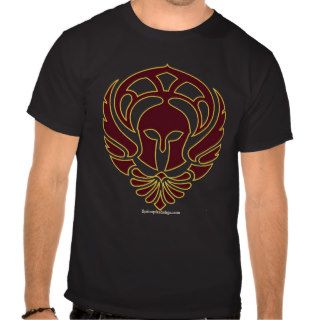 Greek Warrior T shirt with Iliad Quote