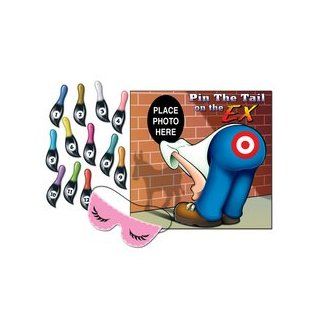 DDI   Pin The Tail On The Ex Game (Cases of 192 items)   Childrens Party Activities