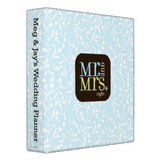 Mr. and Mrs. Right Binder