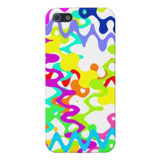 Anything But Gray Abstract Squiggles iPhone 5 Cover