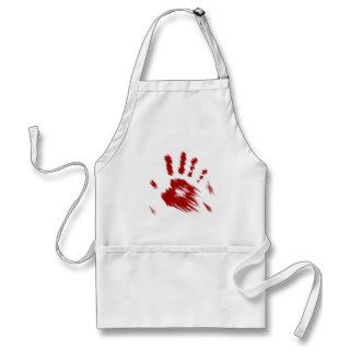 Bloody Handprint Apron