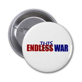 End This War Pinback Button