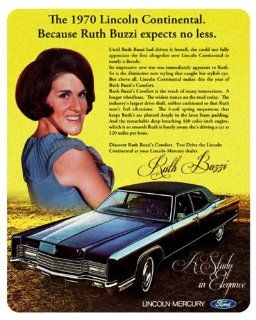 RUTH BUZZI Lincoln Continental COMPUTER MOUSE PAD Laugh In 