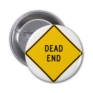 Dead End Highway Sign Pins