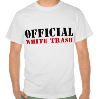 Official White Trash Tee Shirts
