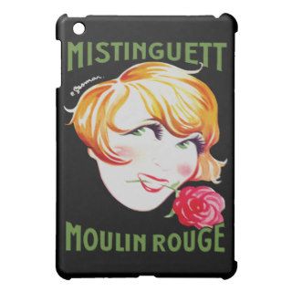 Mistinguett ~ Vintage French Cabaret Ad Case For The iPad Mini