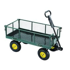 Tricam Industries 3 cu. ft. Steel Garden Yard Cart SC100 D1