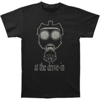 At The Drive In Gas Mask T shirt Music Fan T Shirts Clothing