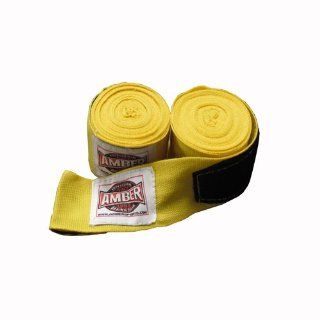 180" Elastic Handwraps Color Yellow  Boxing And Martial Arts Hand Wraps  Sports & Outdoors