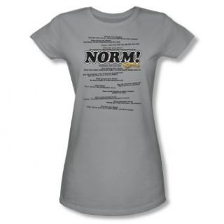 Cheers Normisms Juniors Silver Sheer Cap Sleeve T Shirt CBS181 JS Fashion T Shirts Clothing