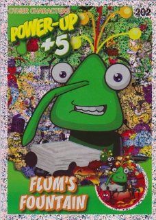Bin Weevils Mulch Mayhem 202 FLUM'S FOUNTAIN (OTHER CHARACTER) Individual trading Card GLITTER FOIL Toys & Games
