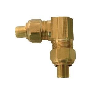 Watts 5/8 in. x 5/8 in. Lead Free Brass 90 Degree Compression x Compression Elbow LF A316