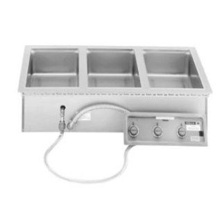 Wells MOD 300TDM/AF Built In Food Warmer, Drain, Auto Fill, Thermostatic, 3 Pan, 208/240/3, Each Kitchen & Dining