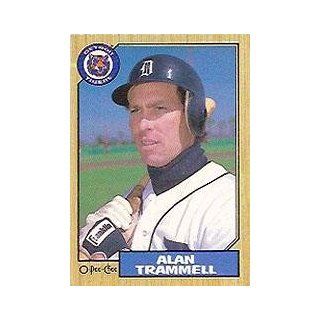 1987 O Pee Chee #209 Alan Trammell Sports Collectibles