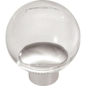 Hickory Hardware Midway 1 1/4 in. Lucite Cabinet Knob P705 LU