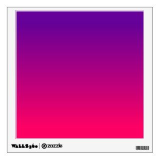 Bright Pink and Purple Ombre Wall Graphic