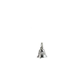 Silver 10x11mm Ringing Bell charm Jewelry