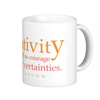 Fromm Quote on Creativity Coffee Mug