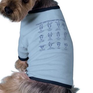 Italian Greyhound Ear Language Pet Clothing