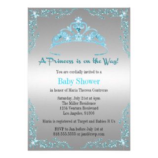 Princess Baby Shower Invitation