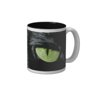 Cat eye coffee mug