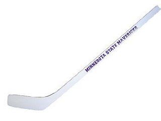 Mankato State Mavericks Hockey Stick, Plastic (White / 18")  Sports Related Merchandise  Sports & Outdoors