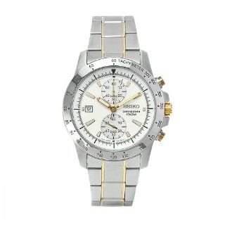 Seiko Men's SNN189P1 Chronograph Stainless Steel Watch at  Men's Watch store.