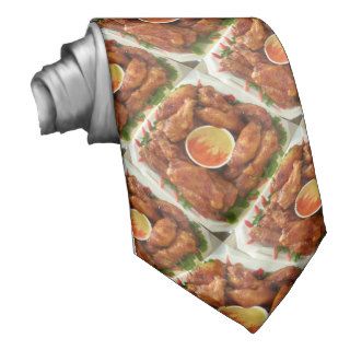 Hot Wing Man BBQ Tie