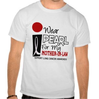 I Wear Pearl For My Mother In Law 9 Tee Shirt